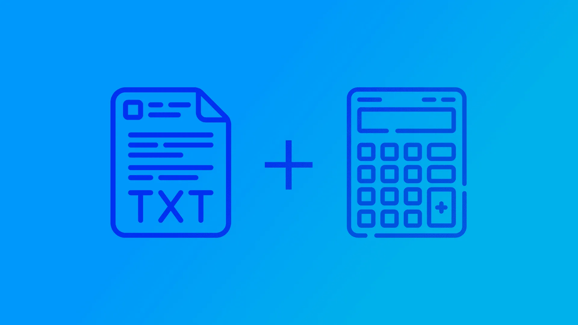 Текстовый калькулятор