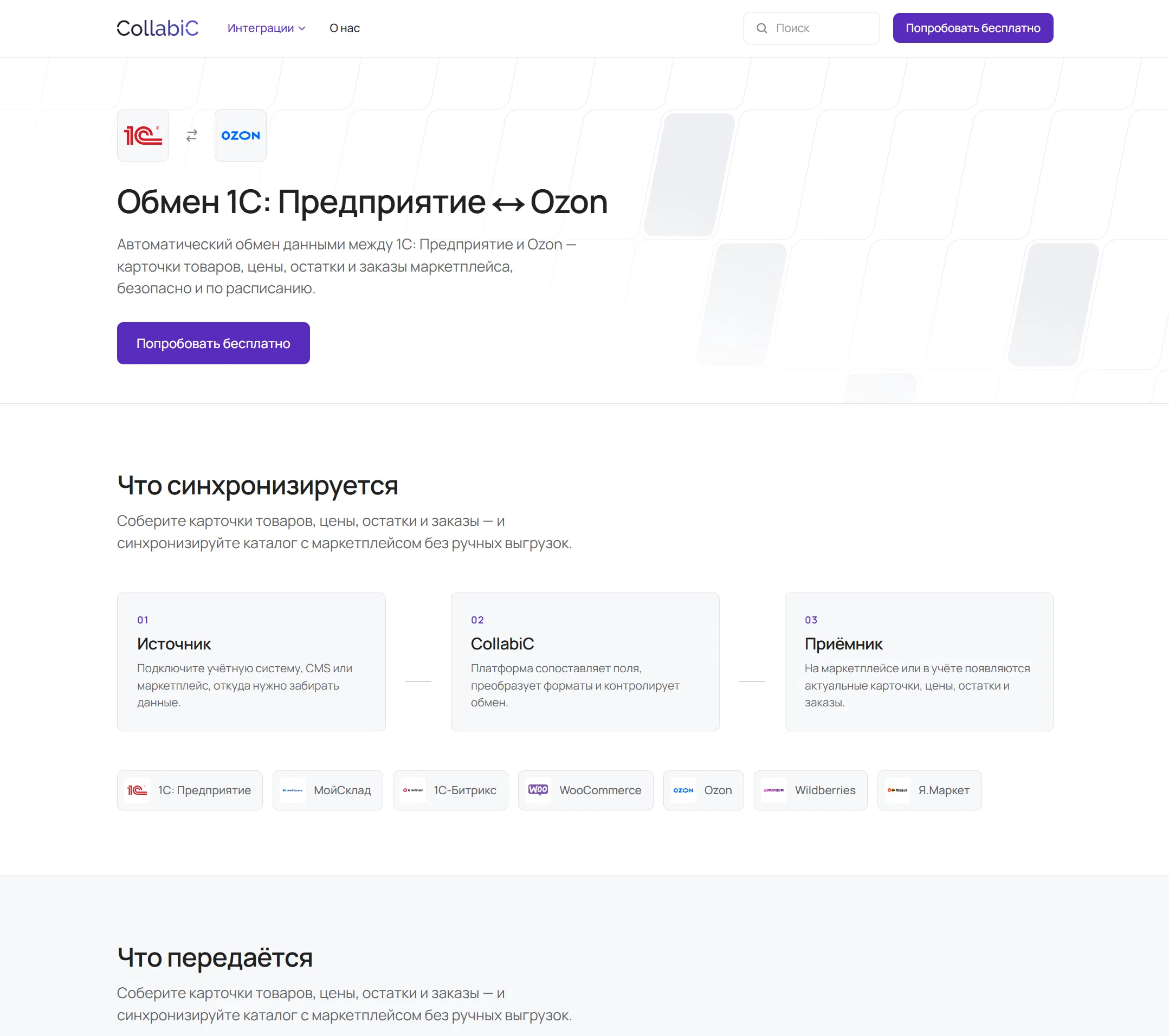 Посадочные страницы связок
